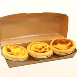 エッグタルト3個パック【蛋挞3个装】（Cotti Coffee 難波店）