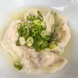 手作り海老水餃子（鶴の恩がえし 銀座店）