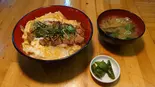 かつ丼 ソフトドリンク付き(RacingBAR 100R)