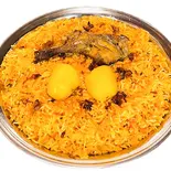 マトンアルビリヤニ・ライタセット(Mutton Alu Biryani・Raita Set)（インドレストラン＆バー ディヤ）