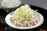 塩旨ダレぶたやき肉定食（十勝帯広豚丼 三代目ぶた広 西新店）