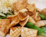 【牛の大動脈・ハツモト】コリコリたれ焼き(ぎんのいえ)