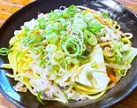 ねぎ豚塩焼きそば(餃子工房ちびすけ 十三店)