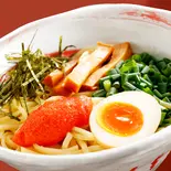 明太子入り油そば【深夜】（油そば3品だけで勝負！魂の油そばをどうぞ！ 五反田 入魂）