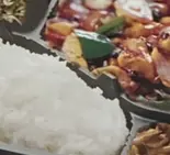 四川風鶏肉と野菜炒め弁当（本格中華料理 東盛軒）