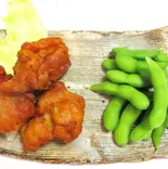 から揚げ+枝豆（博多寿司）