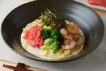 エビとブロッコリーのたらこクリームパスタ Shrimp ＆ Broccoli Tarako Cream Pasta（濃厚たらこパスタ「たらこと私」 上平間店）