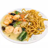 海老焼きそば（中華料理 渤海飯店）