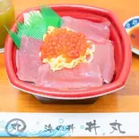 マグロいくら丼（丼丸どんどん 旗の台所）