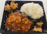 エビチリソース弁当 Shrimp Stir-Fried in Chili Sauce Bento Box（谷記 錦糸町南口店）