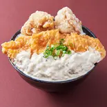 タルタル大判チキン南蛮丼 300 (唐揚2)(タル1)（ガチでうまい「ガチ丼屋」 大橋店）