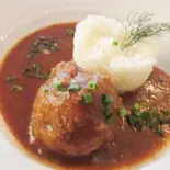 ミートボール と ご飯/MEETBALL WITH RICE（【絶品ロシア料理のお店】BELUGA KOBE）