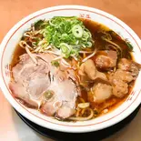 ホルモンラーメン 煮たまご入り（らーめん日出屋）