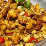 干煸牛蛙(丁記美食城)