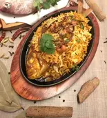 フィッシュビリヤニFish biryani ※Basmati Rice使用（インド料理 ケバブ ＆ ビリヤニ ハウス Indian Restaurant Kebab ＆ Biryani house）