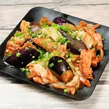 なすと豚肉の味噌炒め（金壱屋）