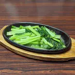 農家直送青菜炒め（鉄板グリルをかし ボリューム満点 吹田のB級グルメ発祥の地）