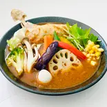 チキンレッグと14種の野菜カレー（スープカレーこうき屋 岸里店）