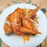 手羽先揚げとナンプラー( Cánh Gà Chiên Mắm)（ベトナム料理モク屋木場店）