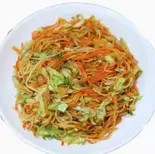 野菜チョウミン(ネパール風焼きそば) Vegetable Chowmein（インドラ三鷹店）