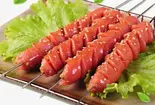 烤香肠 / ソーセージ焼き(2本)ピリ辛（晧月麻辣湯）