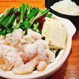 国産もつ鍋1人前+ご飯セット(醤油)(博多もつ鍋総本家 喜楽 清水店)