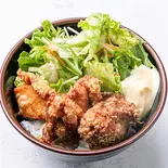 からあげ丼(讃岐うどん大使 東京麺通団)
