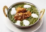 サグポークカレー Sag Pork Curry（インドレストランカフェシラ）