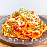 昔ながらのナポリタン（手作りカフェごはん。Cafe Karanos[カラノス]）