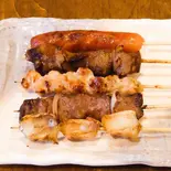 5種盛りセット B（博多とりかわ大臣 駅南串房）