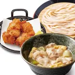 塩肉つけ汁うどん 鶏のから揚げセット（久兵衛屋 南与野店）