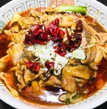 ホルモンの四川風煮込み(酔香園)