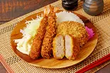 和牛メンチカツ＆エビフライ弁当（絶品揚げ物 とんとり屋 蕨中央）