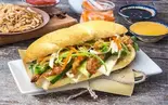 国産鳥セセリ焼きバインミー(Bánh mì gà nướng sả)(バインミーゴンゴン高田馬場店,ベトナムサンドイッチ専門店)