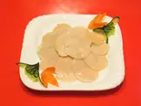 あわびの冷菜（中国食府双龍居 天満駅前店）