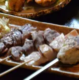 おまかせ串5本盛（炭火焼居酒屋炎）