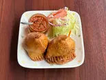 サモサ2P samosa（Sagarmatha Nepali＆Indian Restaurant）