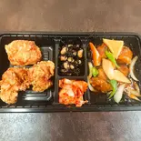 スブタ+鳥唐揚げ（町中華宝楽）
