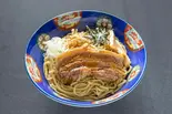 menu特製ガブリ豚油そば menu Special Gourmet Pork Oil Soba（東京煮干屋本舗 中野駅前店）