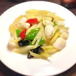 イカとセロリ炒め（客来香）