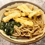 ごぼう天そば（屋台カフェ滑車）