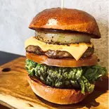 オニオンチーズバーガー（BURGER CAMPBOYA）