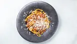 道産牛と山わさびのボロネーゼ（Cosi Cosi）