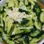 きゅうりの冷菜(拌黄瓜)（聚香源）