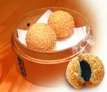 ふわもち黒ゴマ団子(3個入)（大阪王将 玉造店）