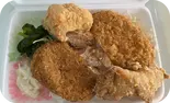 ダブルコロッケからあげトリオ弁当（からあげ専門店 鶏笑 上尾店）