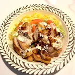 チキンオーバーライス（CAFE＆BAL IKOINOBA）