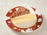 モンブラン Chestnut Paste Cake（王様とストロベリー）