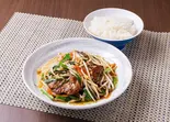 レバニラ炒め定食（食事処 志野）