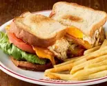 GRILLED HAM EGG CHEESE SANDWICh（CHUNK BURGER STAND）